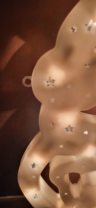 Mikołaj krasnal święta oświetlenie dekoracja 40cm