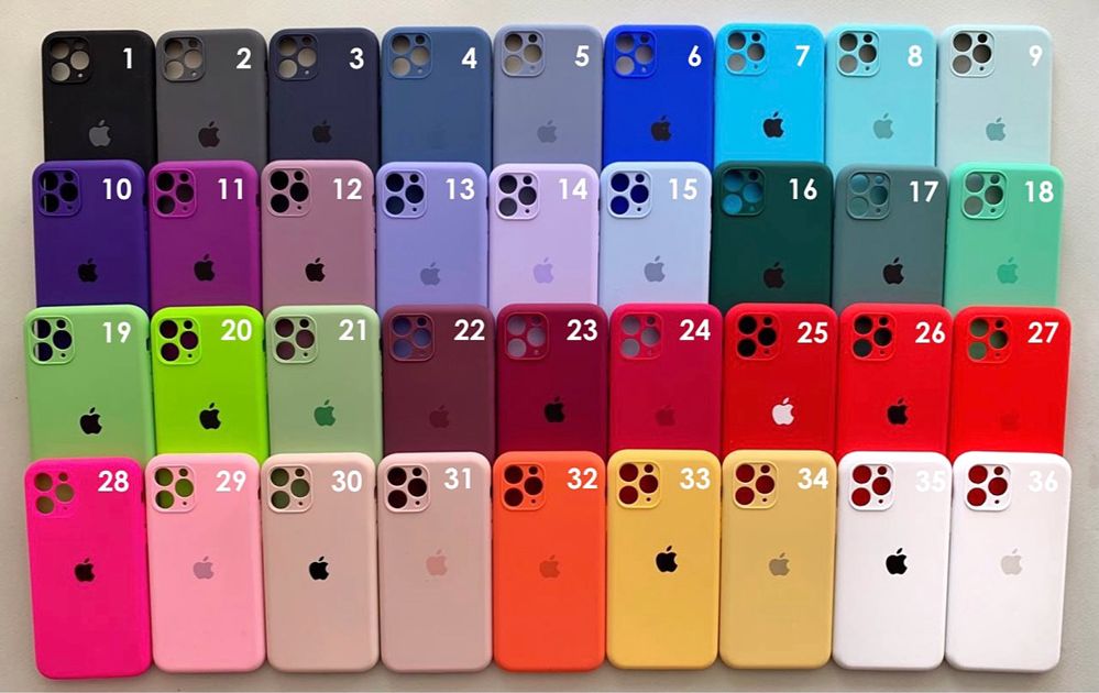 Силіконовий чохол Silicone Case на айфон 12 13 Max Pro mini iPhone