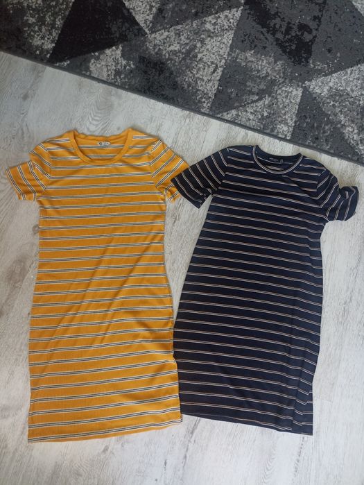 Dwie sukienki rozmiar M Bershka i Cubus