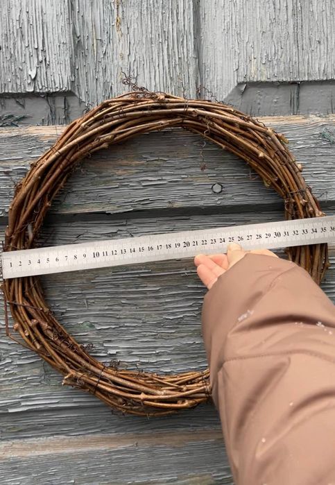 Вінок, основа з лози дикого винограду