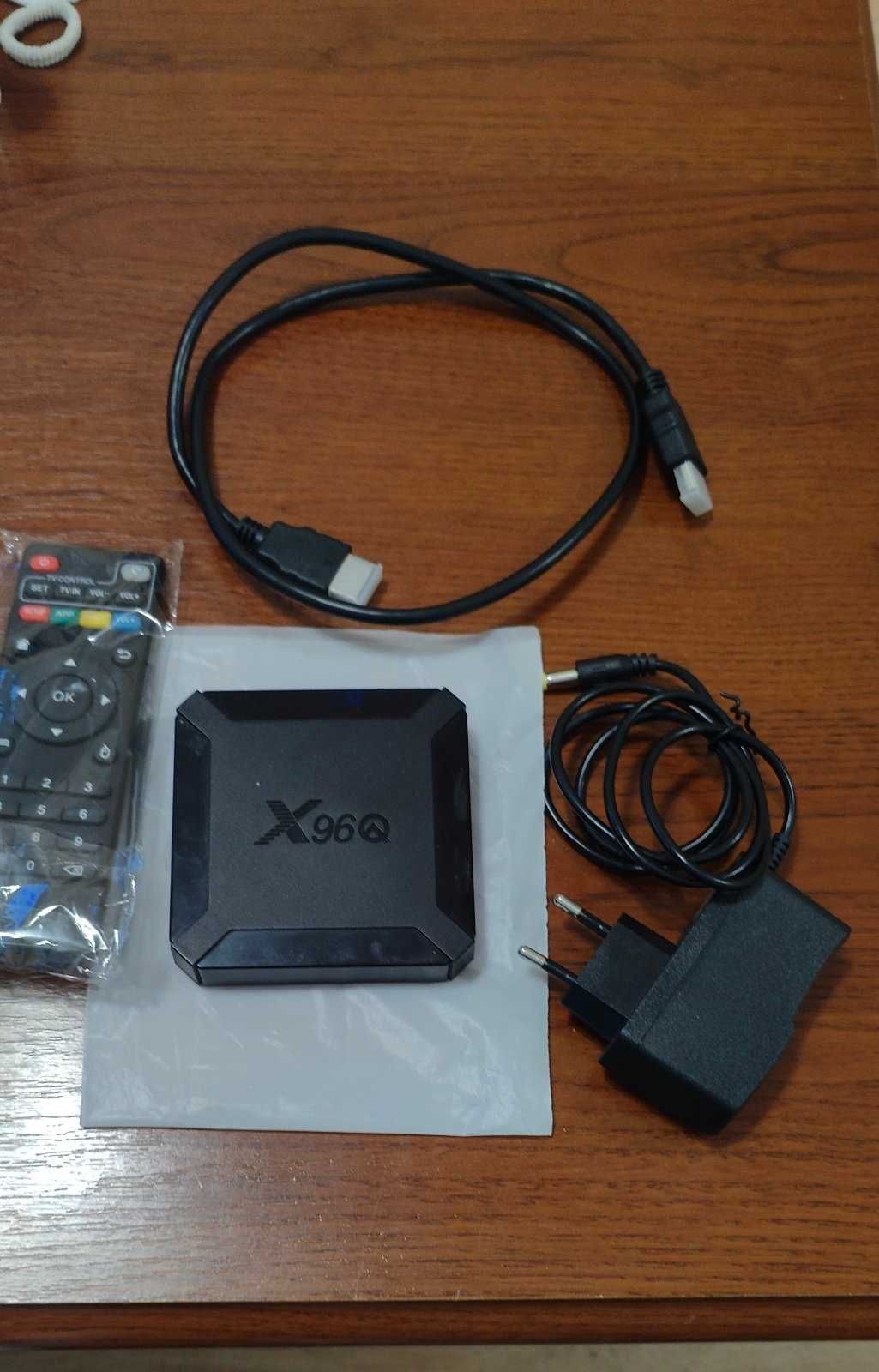 Смарт ТВ приставка X96Q 2/16 Гб Smart Android TV Box Андроїд ТВ бокс