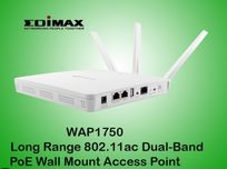 Точки доступа EDIMAX  WAP1750 . POE EDIMAX GS-5008PL