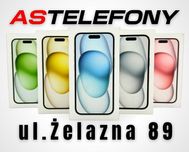 iPhone 15 128GB Czarny Black 2800zł Żelazna 89