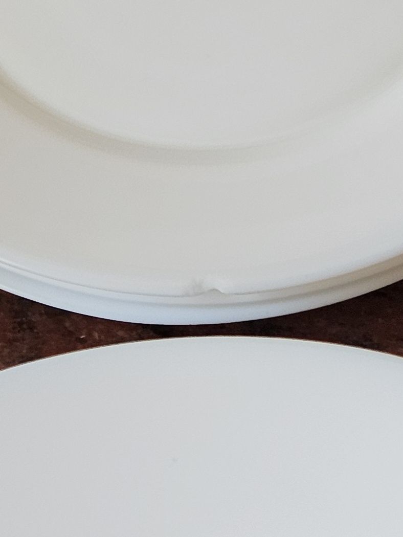 Serviço de loiça branco