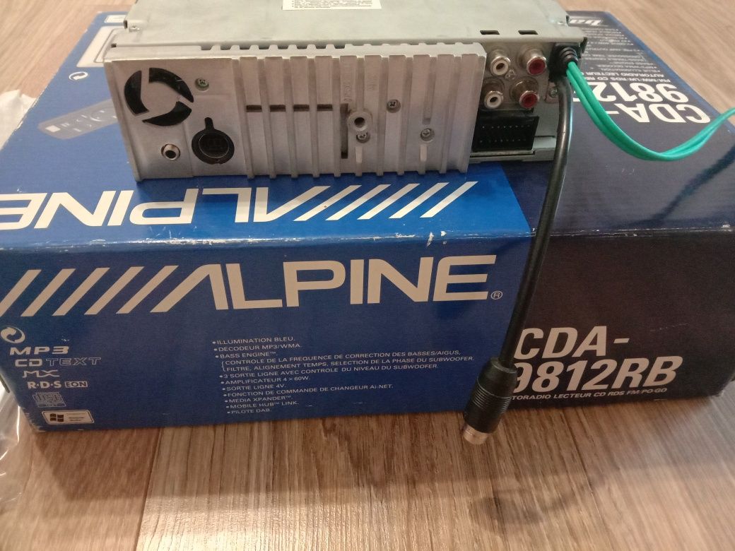 Alpine 9812 RB новый процессорный.