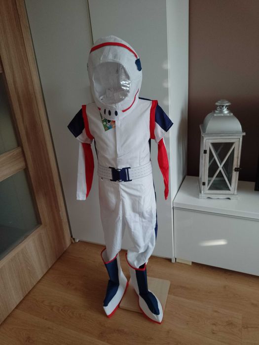 NOWY strój karnawałowy ASTRONAUTA KOSMITA przebranie 122/128 497