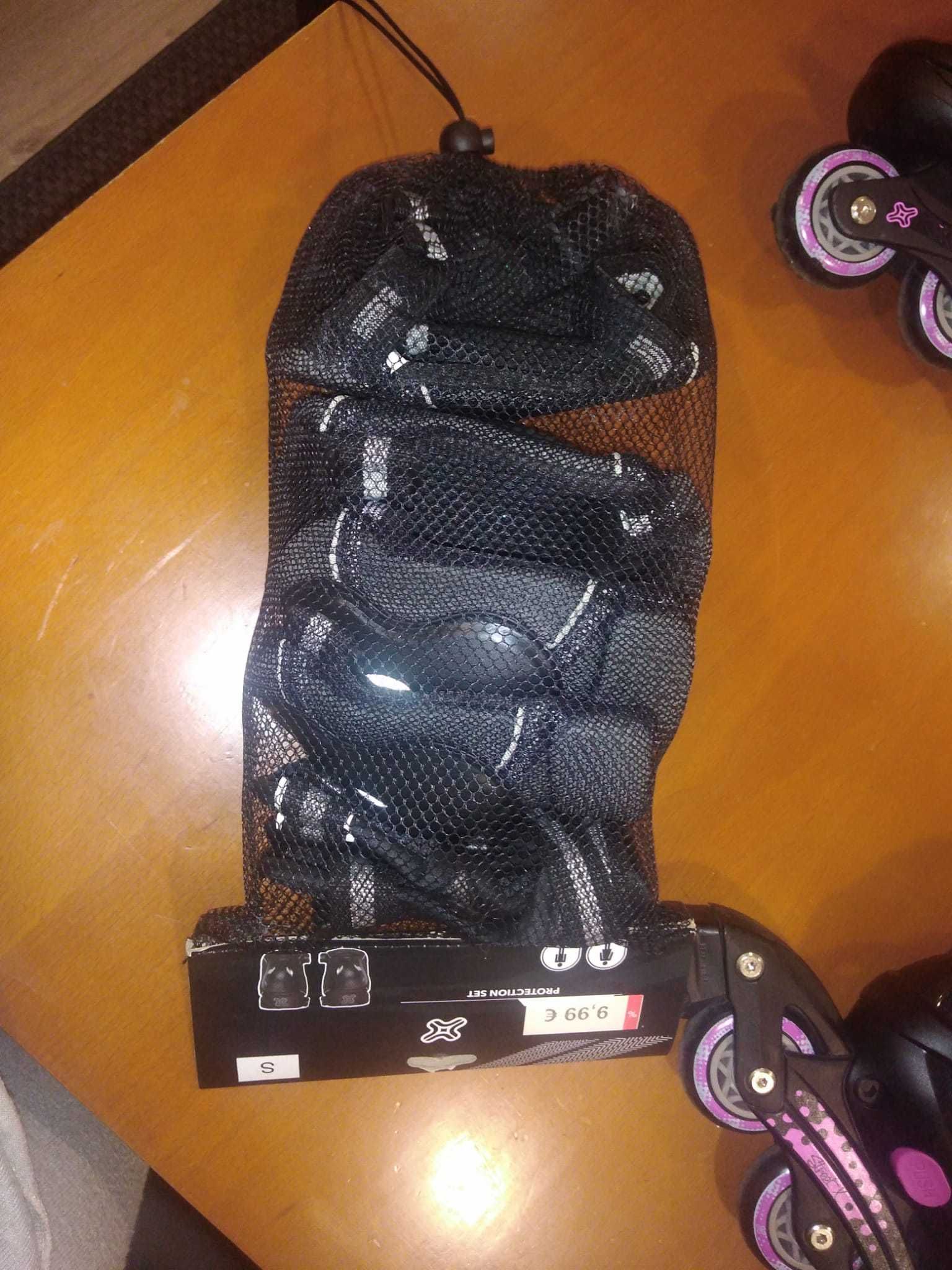 Patins em linha + proteção (CRIANÇA)