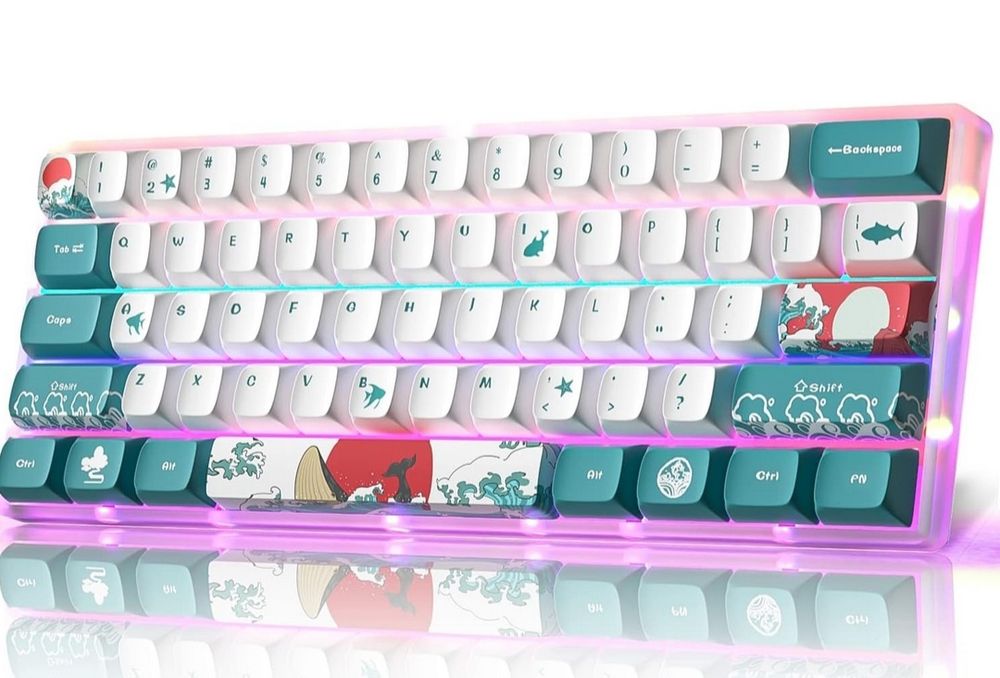 Klawiatura z motywem morza