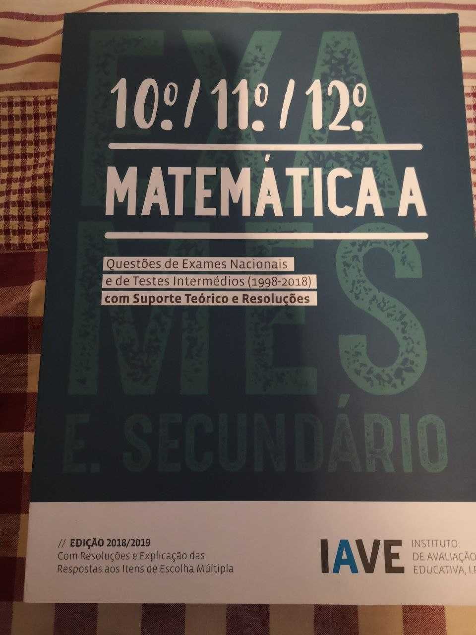 livro de exames matemática