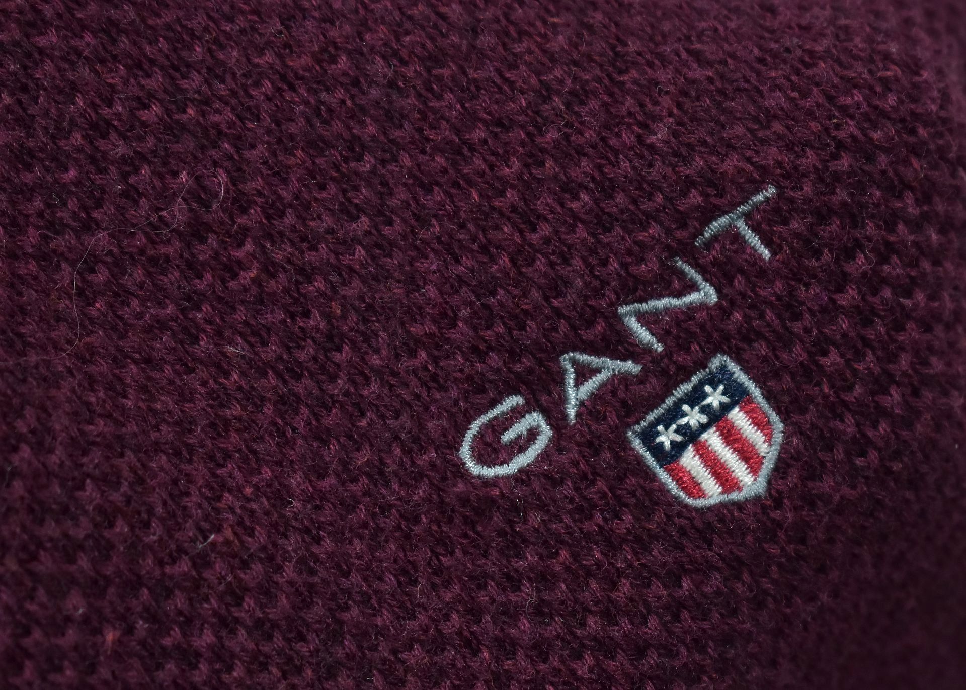 Gant Premium Cotton Bawełniany Sweter Męski / M