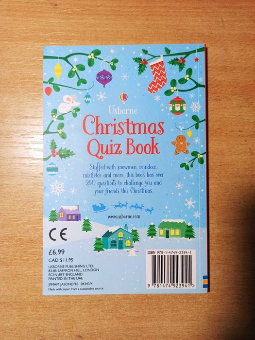 Книга Christmas Quiz Book