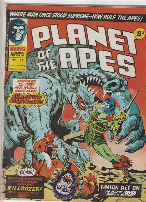 Planet of the Apes nr 21 3/1975