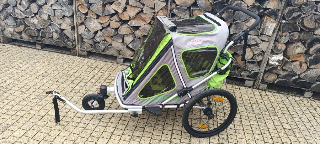 Przyczepka rowerowa Qeridoo Speed kids 2.