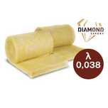 Wata Mineralna  w Rolce-0,038-Mata-15cm-Poddasza-Domy Szkieletowe-Mata
