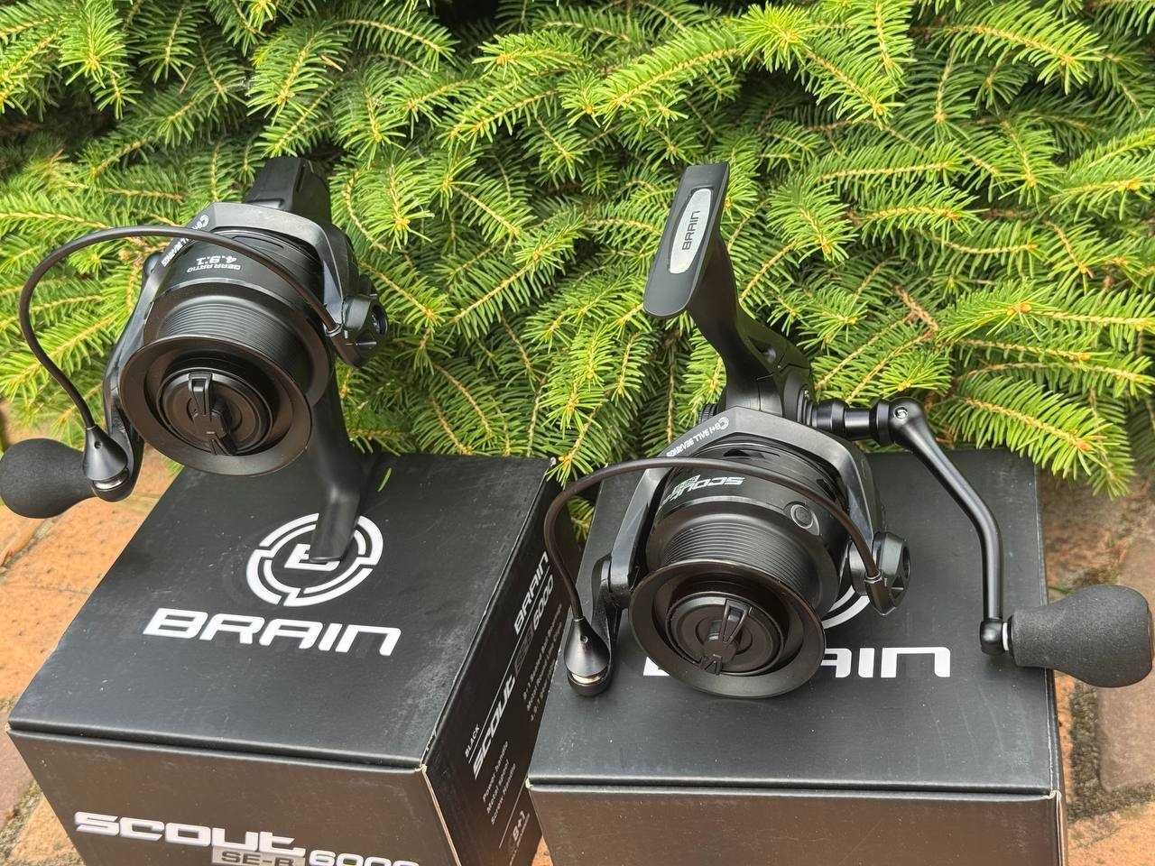 Фидерная Катушка Brain Scout SE‑B 4000-5000-6000S 8+1BB Black