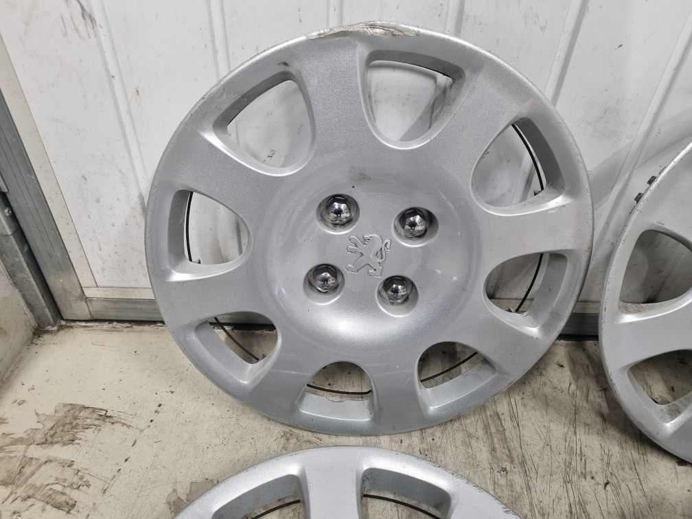 kołpaki peugeot 15" ORYGINALNE 4szt.