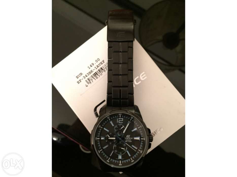 Casio Edifice cor preta