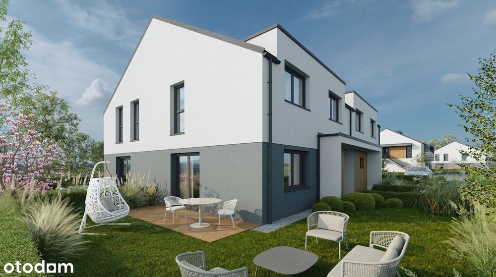 Dwupoziomowe mieszkanie z ogródkiem i 2 msc. postojowymi