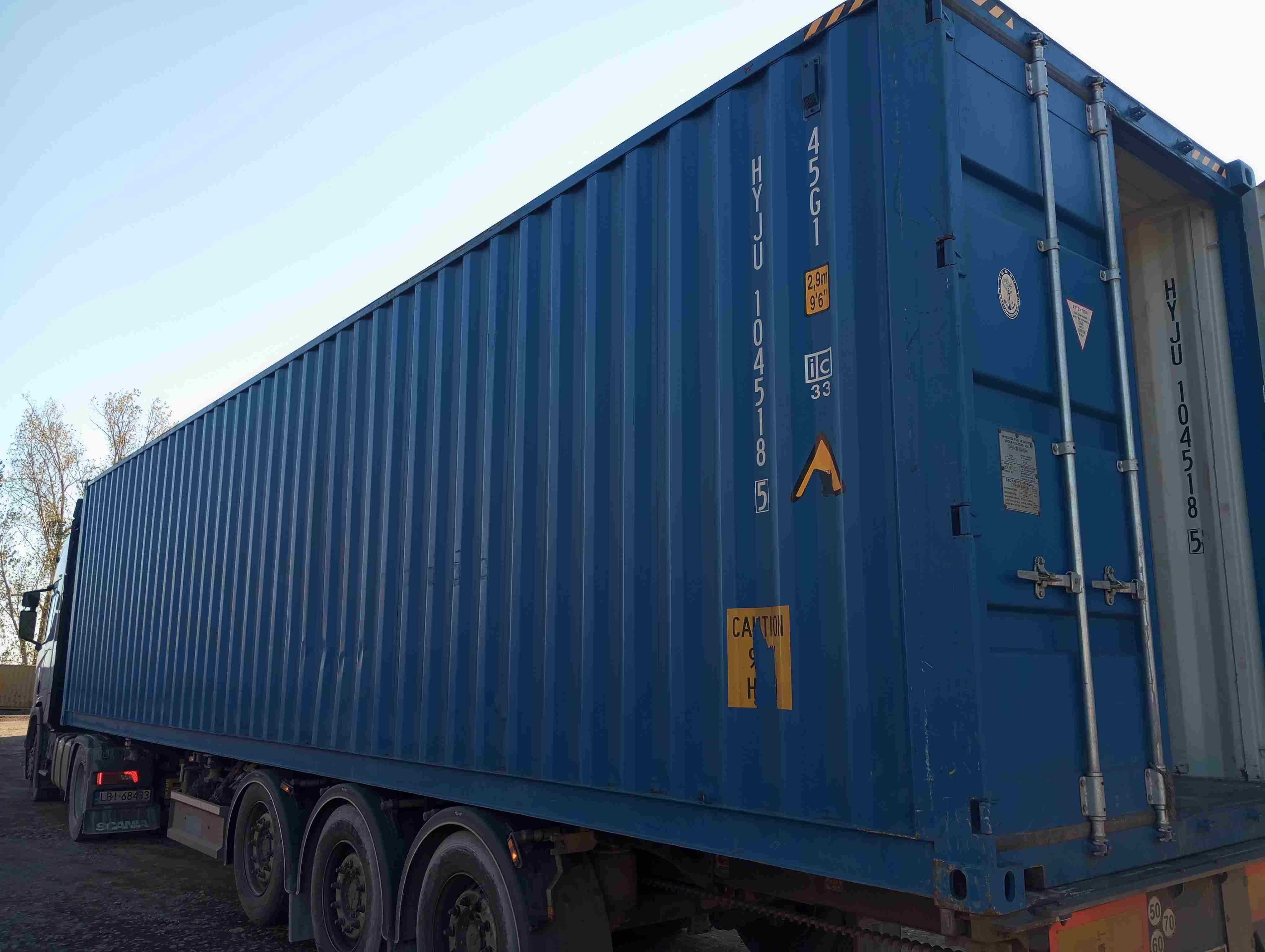 Kontener 40'HC Nowy II Klasy
