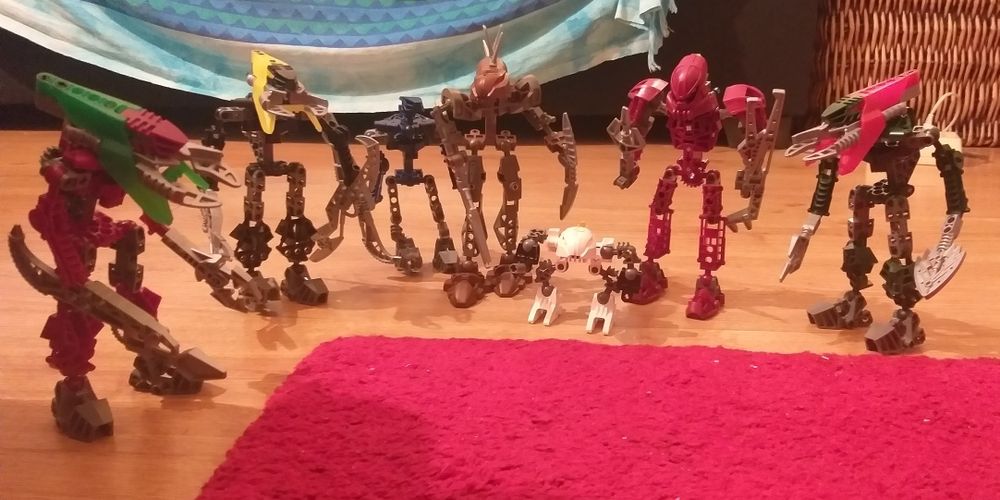 Lego guerreiros robot