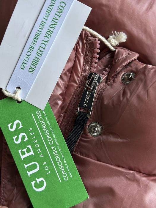 100% оригінал | GUESS Crop Puffer Jacket| жіноча куртка, L