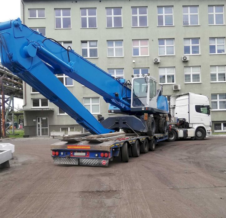 Wynajem koparki kołowej, przeładunkowej Fuchs MHL 350