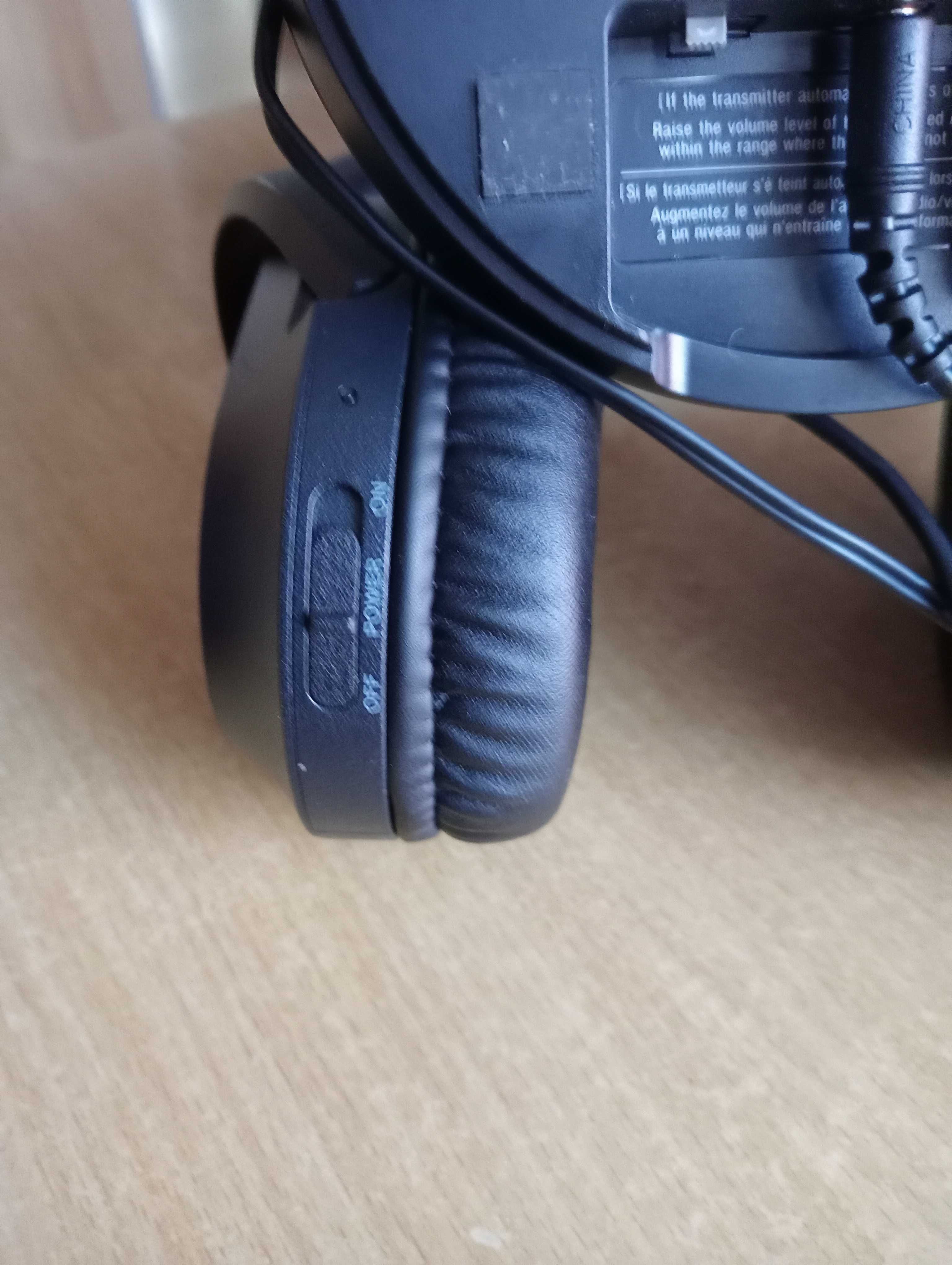 słuchawki radiowe , bezprzewodowe firmy sony
