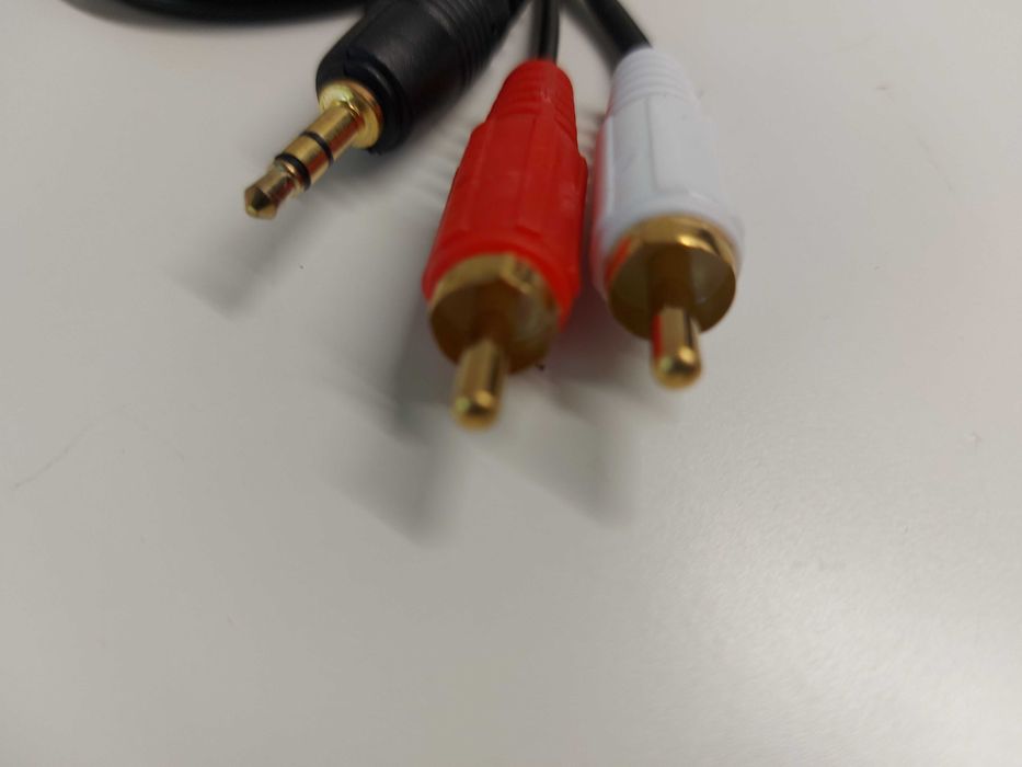 Cabo áudio rca/ jack 3,5mm