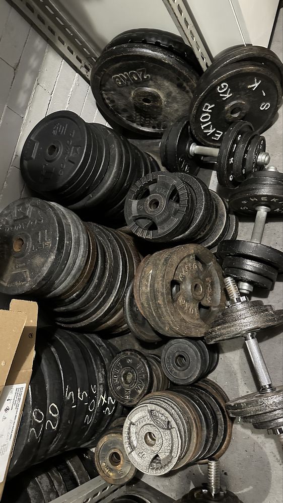 100kg obciazenie gtyf 200cm hantle silownia landmine gryfy zeliwne