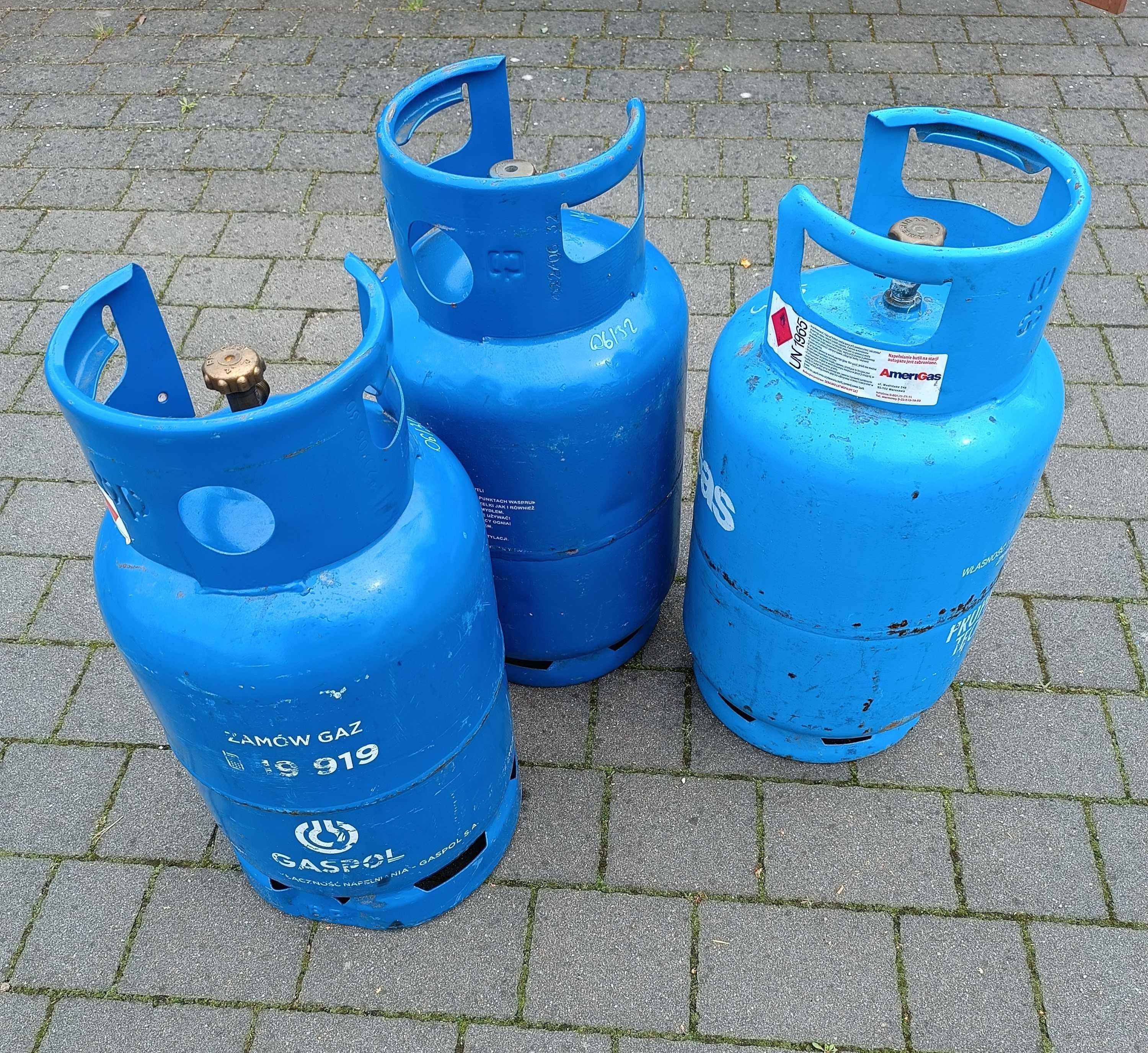 Wymiana butli gazowych 11 Kg Wymiana gazu.