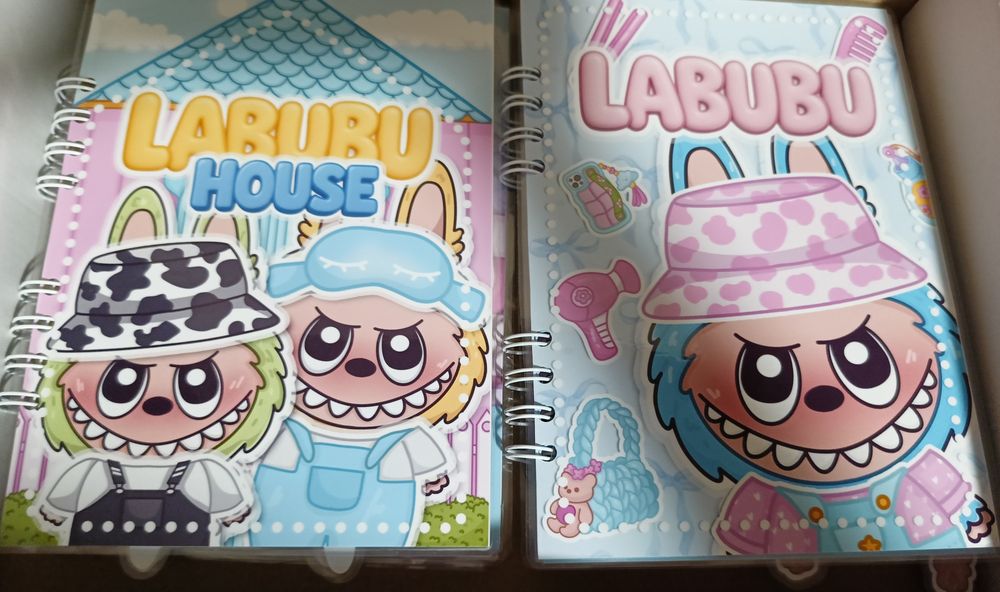 Labubu Альбом на Липучках. Токар Бока Набір 2 шт