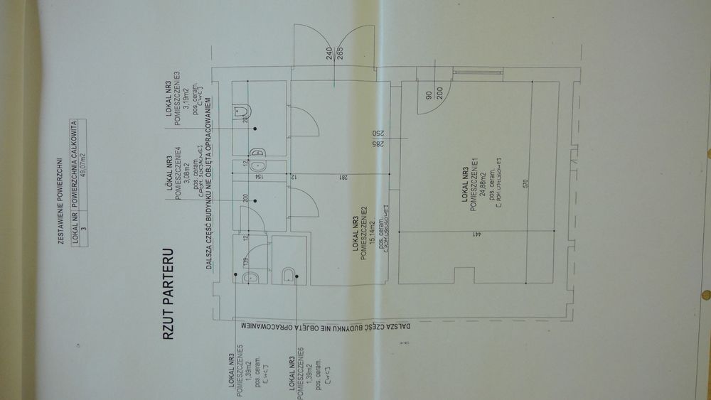 Lokal 49 m2 Do wynajęcia