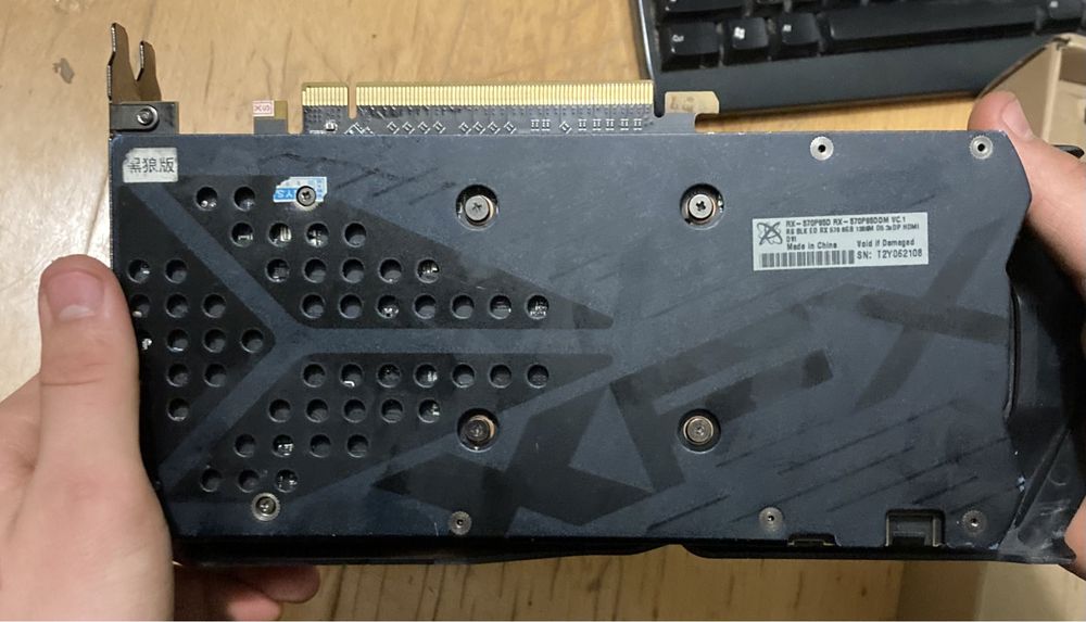 rx580 на деталі