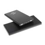 Bateria powerbank 20000mAh slim latarka czarny