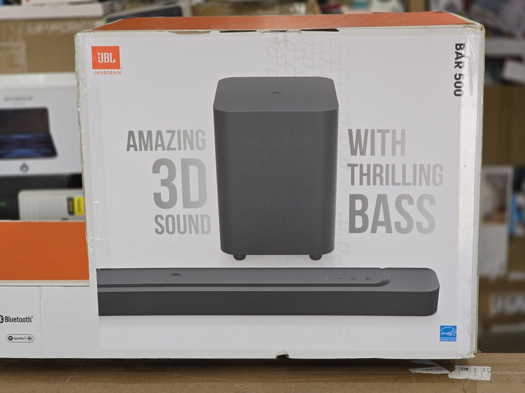 Саундбар JBL Bar 500 Black (JBLBAR500PROBL)