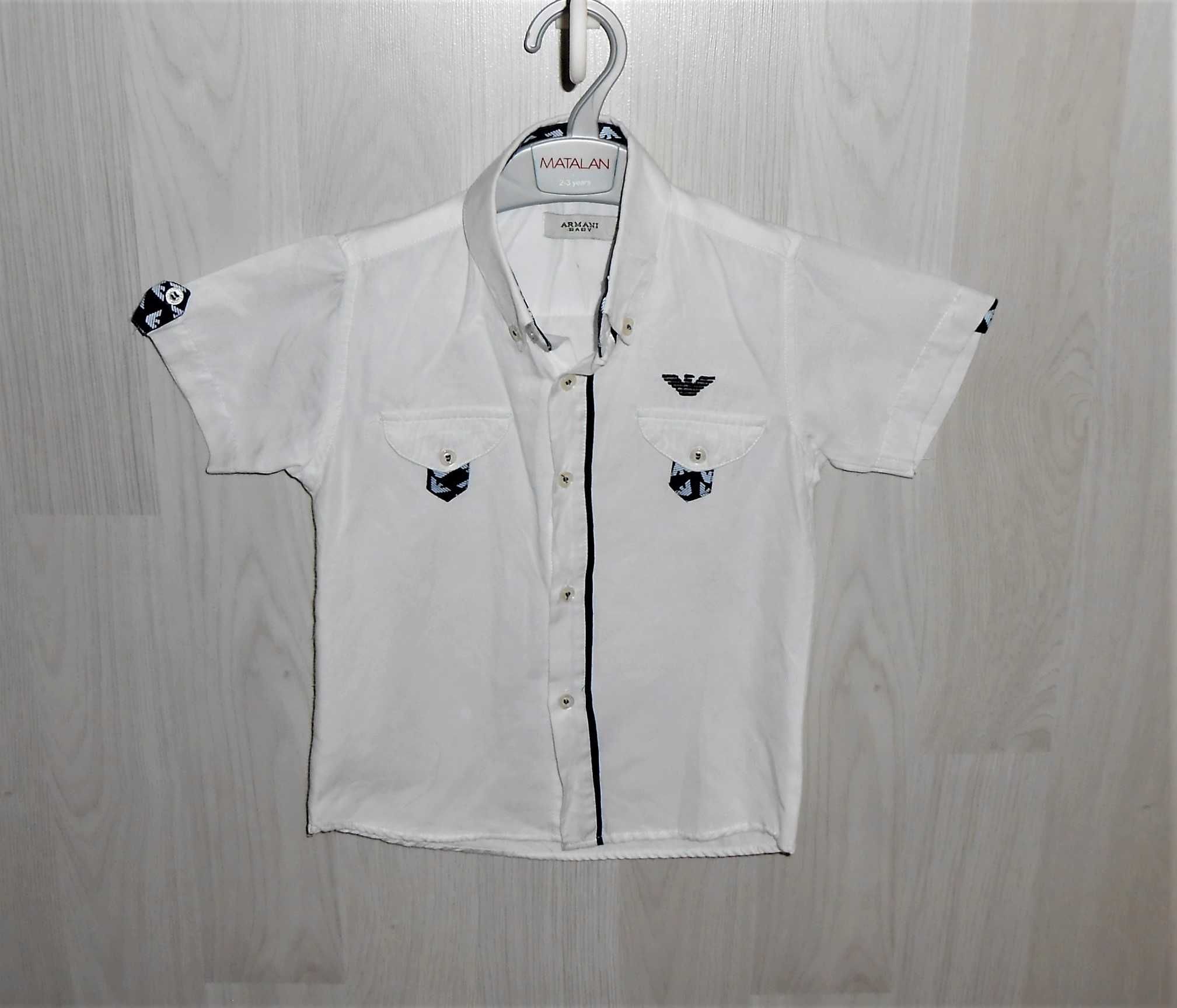 biała koszula  Armani junior  98