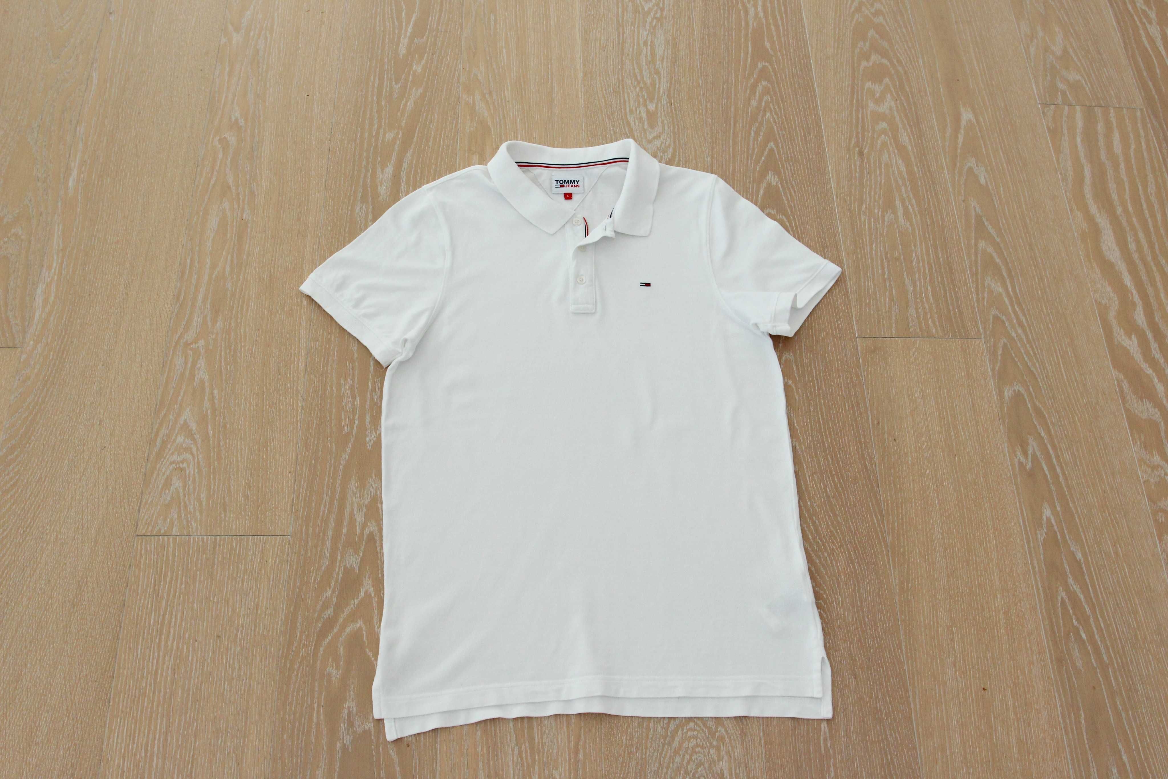 Tommy Hilfiger czysta biel bez wad M/S