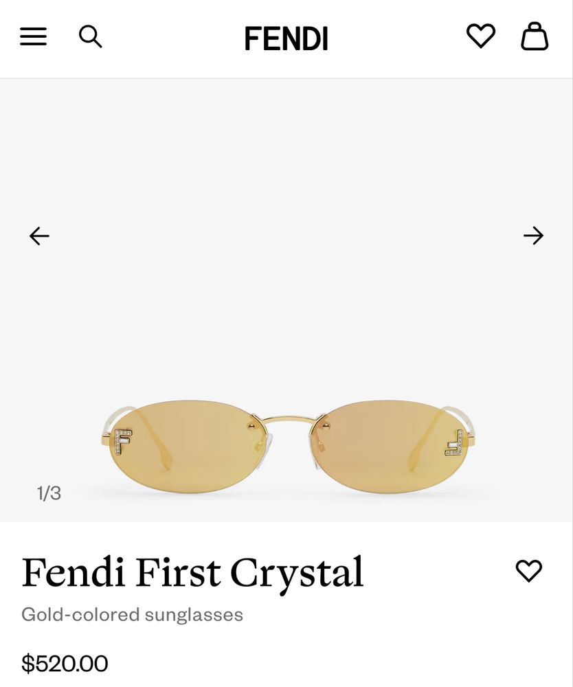 Очки fendi оригинал