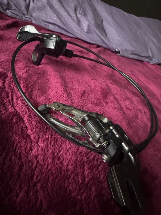 Перемикач передній з монеткою комплект SHIMANO DEORE XT M8000 2x11