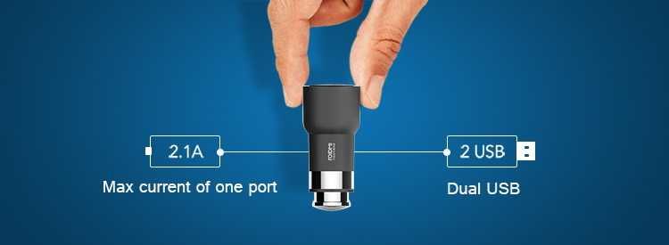 Xiaomi Rodmi Car Charger 5 in 1 Bluetooth FM Transmitter