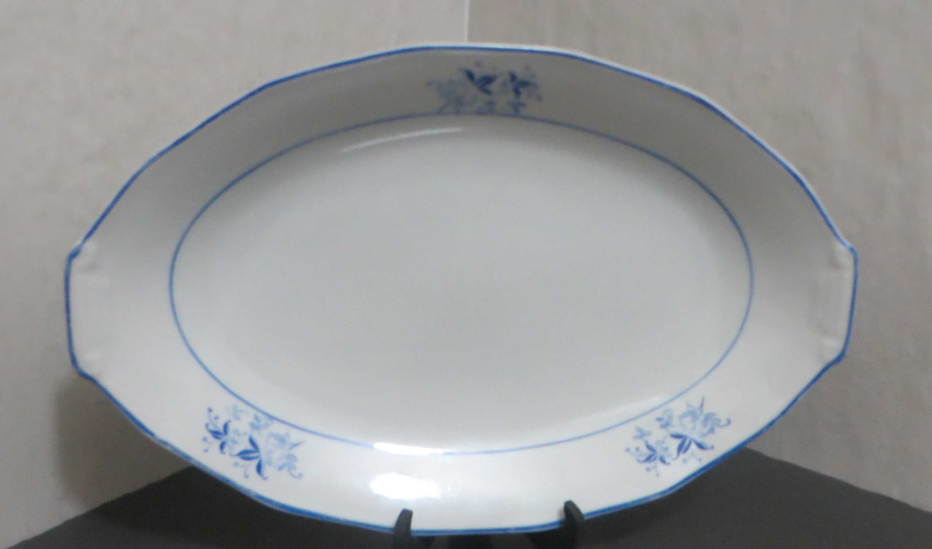 Travessa Antiga Fábrica Porcelana Candal, Pintado à Mão - Anos 1930