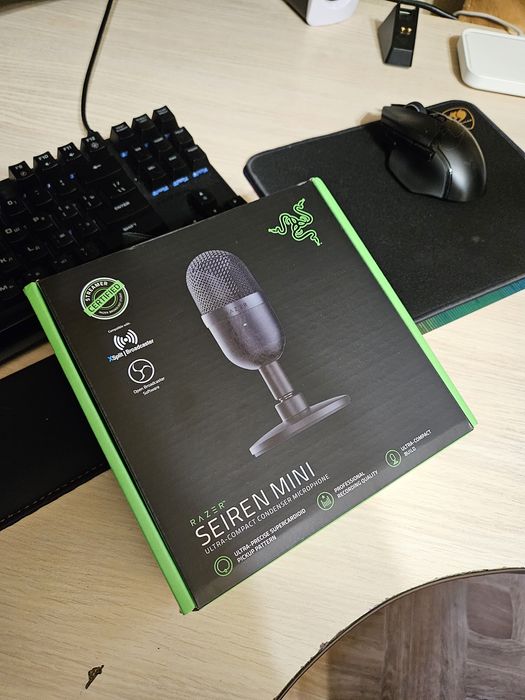 Razer seiren mini мікрофон новий