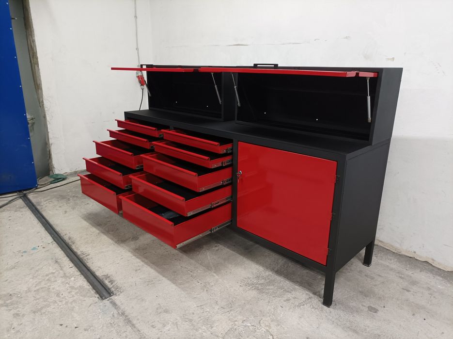 Meble warsztatowe stół metalowy Spawany Solidny