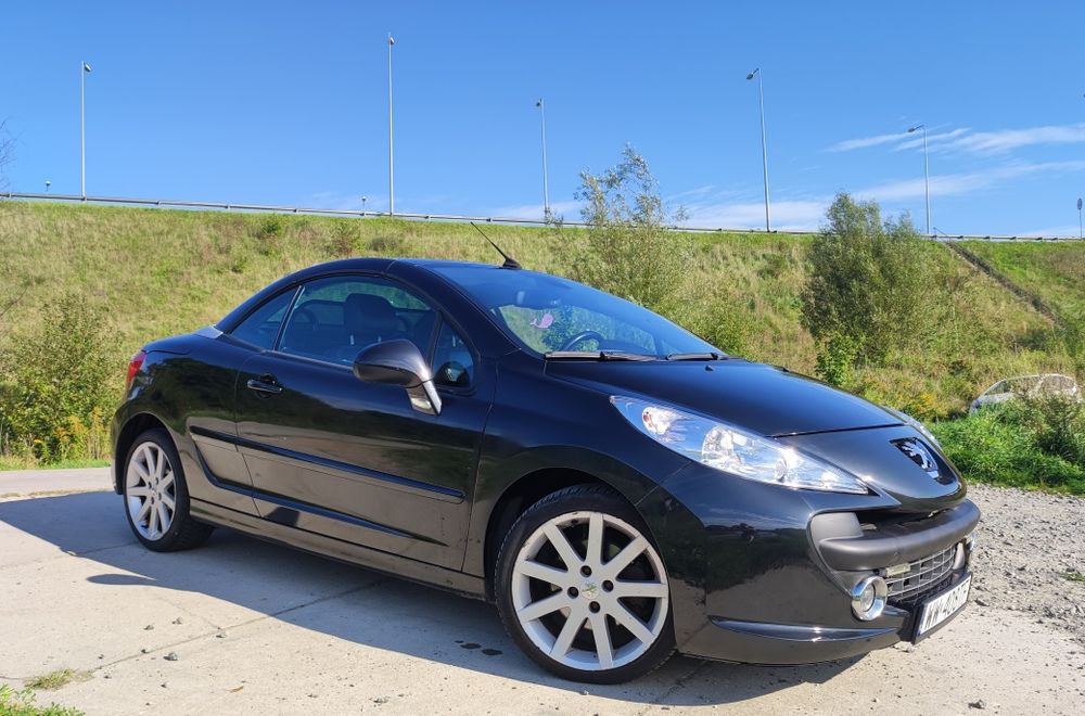 Peugeot 207 CC 150 KM 144 tys km Roland Garros Skóry Clima