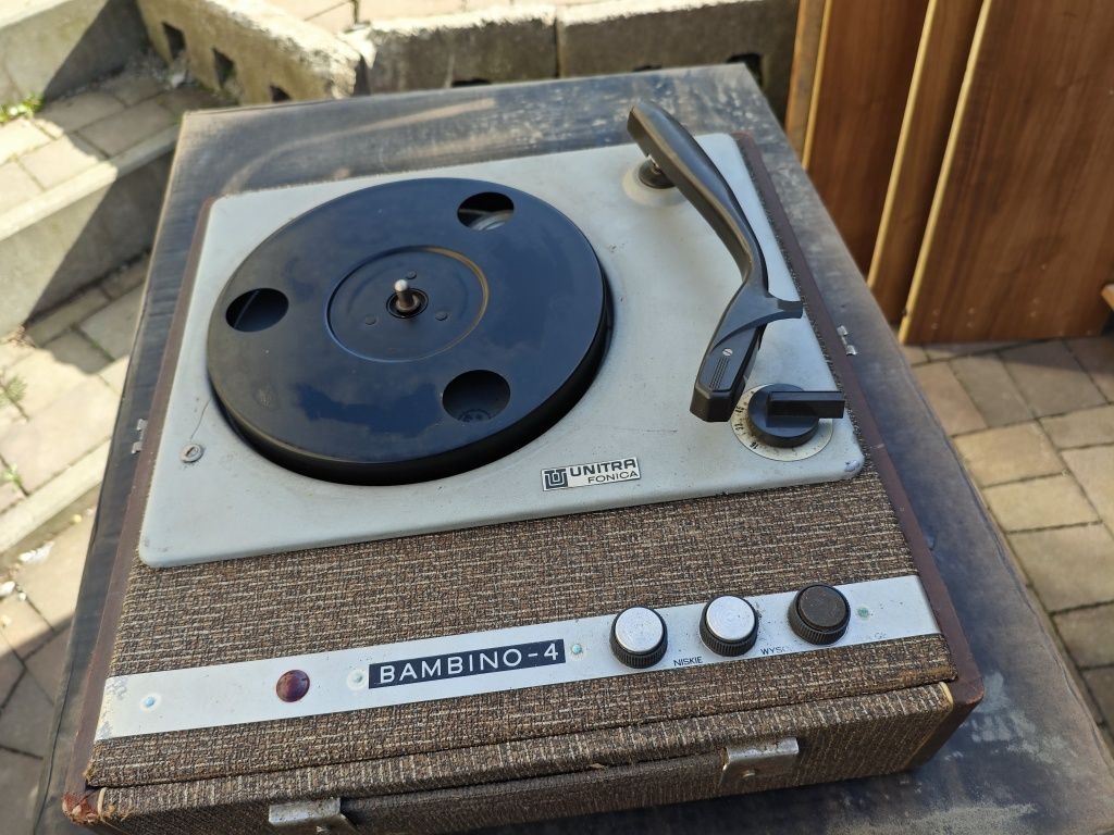Gramofon Bambino 4 - Wzmacniacz lampowy