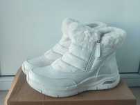 Жіночі чоботи дутики Skechers на широку стопу 41р (28 см)