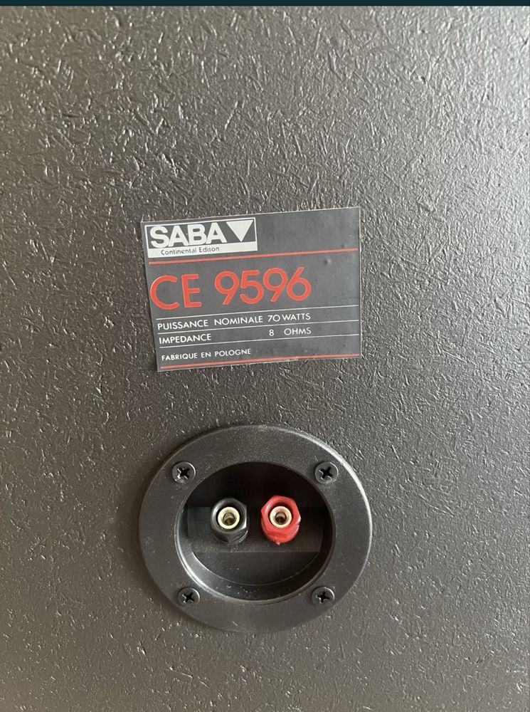 Kolumny głośnikowe SABA CE 9596 – 70W, 8 Ohm