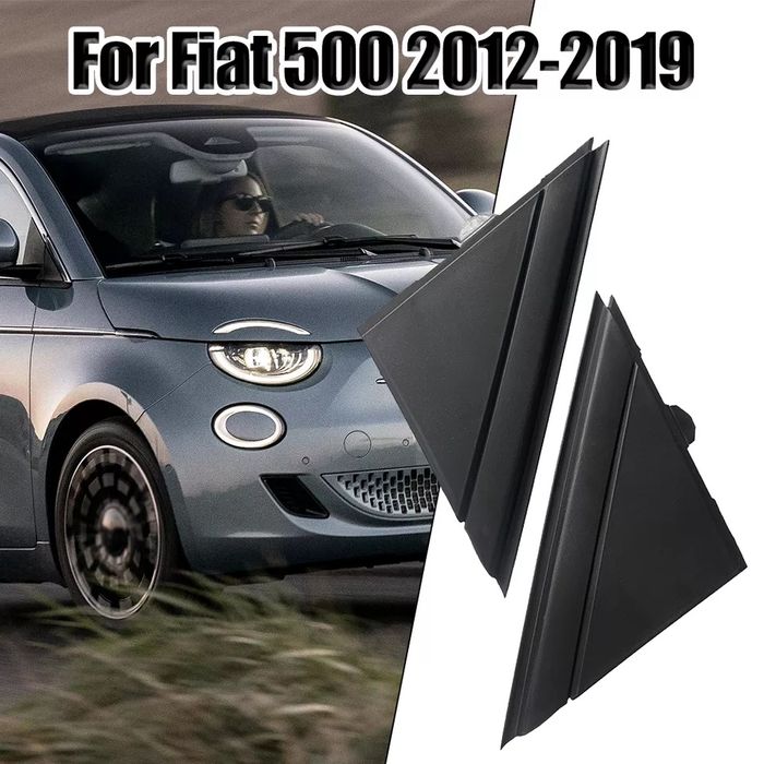 Friso capa moldura acabamento  do espelho retrovisor  fiat 500 novos