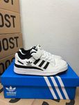 Кроссовки Adidas Forum white black / Адидас Форум белые 38 39 40