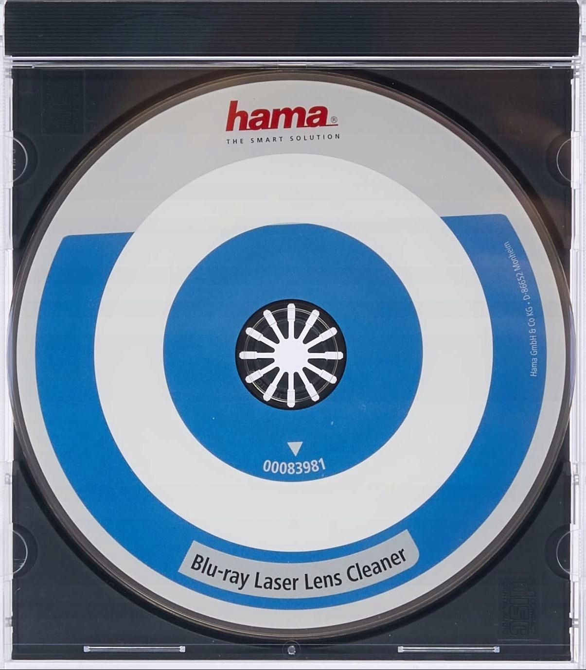 Płyta czyszcząca Hama Blu-ray - Outlet
